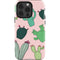 Cactus Print iPhone 15 Pro Impact Case